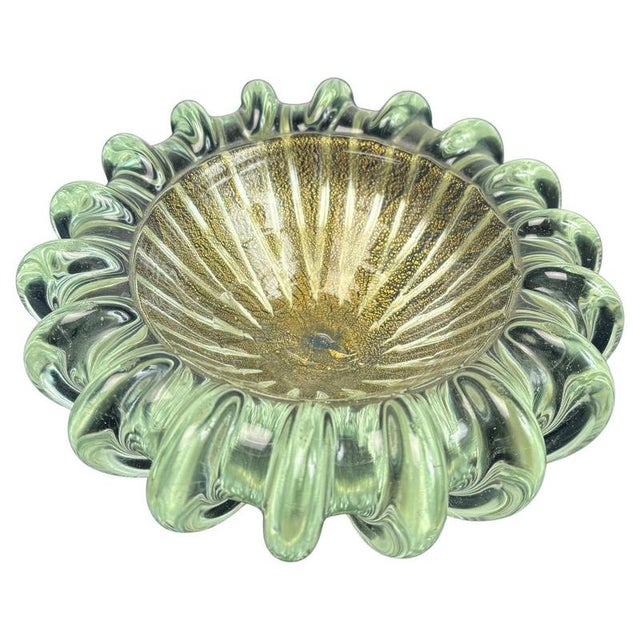 Centerpiece Vase in Murano Glass by Barovier & Toso, Italy, 1950s For Sale - Image 13 of 13