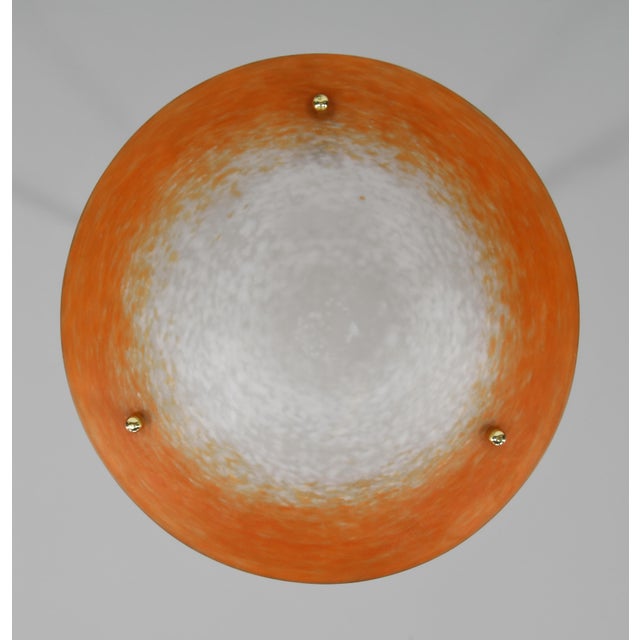 French Art Deco Pendant Light by Charles Schneider 1925 France For Sale - Image 6 of 10