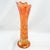 Early 20th Century Antique Swung Vase Carnival Iridescent Marigold Tree Trunk Circa 1910 For Sale - Image 5 of 10