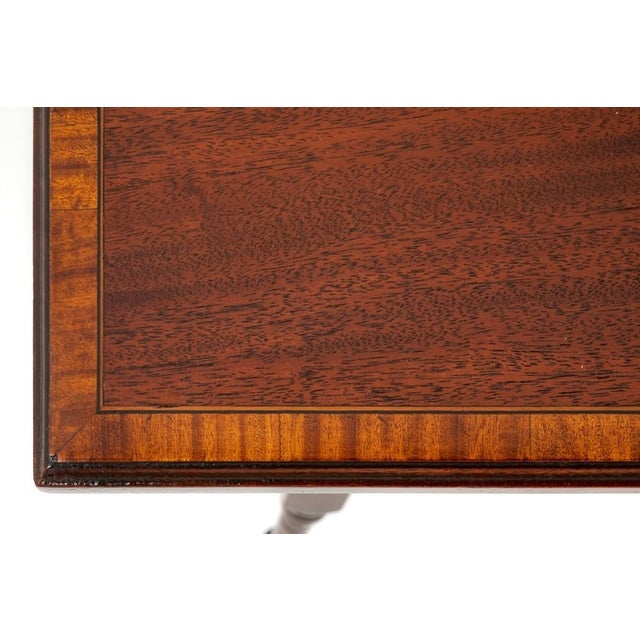 Sheraton Occasional Table in Mahogany, 1890s For Sale - Image 3 of 9