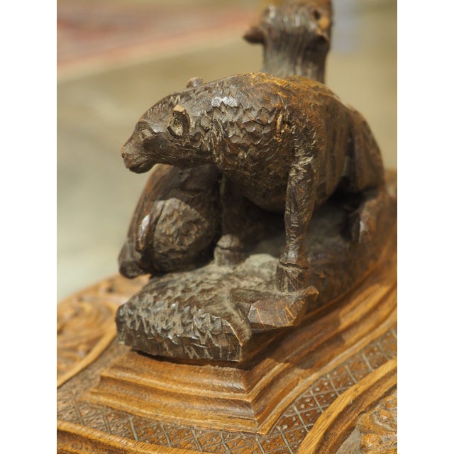 Well Carved French Oak Coffret Jewel Box, Circa 1890 For Sale - Image 14 of 14