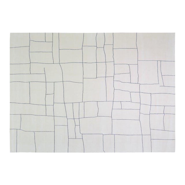 New Moroccan Porfessional Hand Knotted Wool Rug, 10x14'1 For Sale