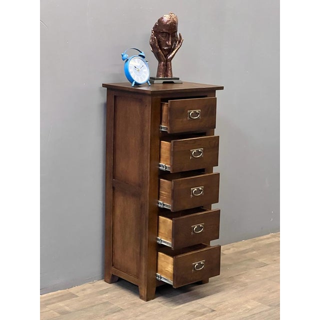 Mission 5 Drawer Lingerie Dresser - Micheal Cherry For Sale - Image 14 of 15