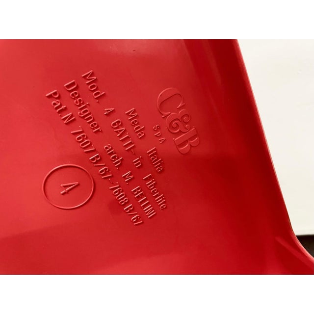 1960s Quattro Gatti Modular Coffee Tables by Mario Bellini for C&B Italia, 1960s, Set of 4 For Sale - Image 5 of 9