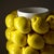 Yellow Italian Mid-Century Period Ceramic Lemon Vases For Sale - Image 8 of 9