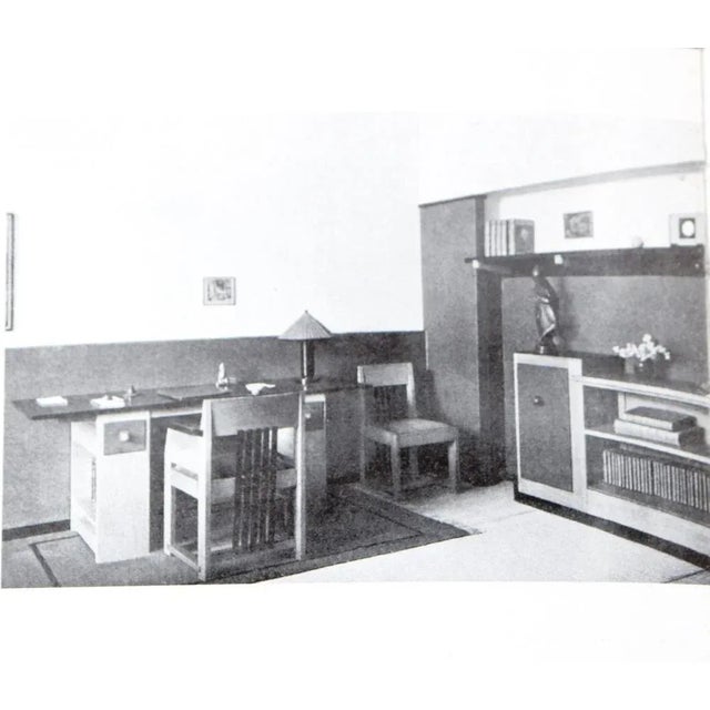 Art Deco Modernist Oak Desk or Writing Table by Hendrik Wouda for Pander, 1920s For Sale - Image 10 of 13