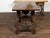 Italian 18th Century Baroque Walnut Fratino Console Table with Carved Foliage For Sale In Atlanta - Image 6 of 12