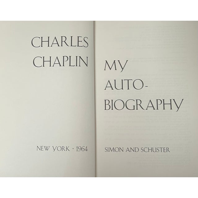 American Chaplin My Autobiography by Charles Chaplin, Fist Edition For Sale - Image 3 of 12