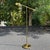Vintage Adjustable Brass Reading Floor Lamp with Dimmer For Sale - Image 17 of 17