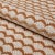Schumacher x Neisha Crosland Pollen Cut Velvet Fabric in Ochre For Sale