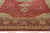 Vintage Red and Green Indian Agra Rug - 10'02 X 14'02 For Sale - Image 4 of 9