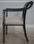 Chinoiserie Interior Crafts Black & Gold Chinoiserie Arm Chair For Sale - Image 3 of 18
