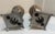 Gold Vintage Solid Bronze Candle Holders- Pair - Abel Castings - Neoclassical Empire Style For Sale - Image 8 of 11