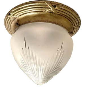 Small Art Deco Ceiling Lamp