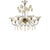 Romantic Murano Glass Chandelier with Floral Accents by Simoeng for Simoeng For Sale - Image 4 of 8