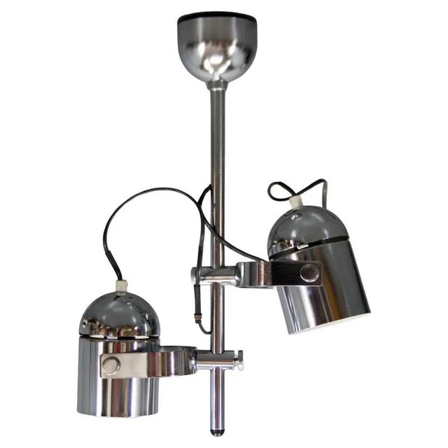 Ceiling Light with Adjustable Shades from Indra, 1970s For Sale - Image 9 of 9