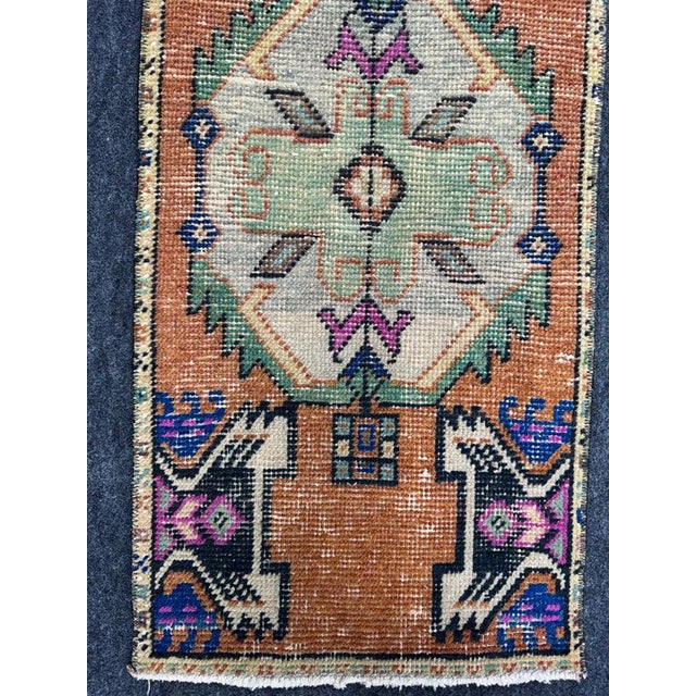 Contemporary Turkish Yastik Rug 1'5" x 3' For Sale - Image 3 of 5