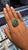 Set in 18k Gold, 15.94 Carats, Colombian Emerald Cabochon & Diamonds Dome Ring, Us Size 6 For Sale - Image 10 of 10