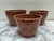 Vintage Brown Speckled Set of Three Nesting Bowls For Sale - Image 11 of 11