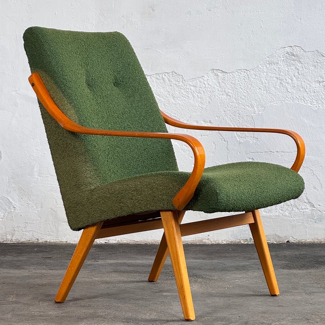 Lounge Chairs by Jaroslav Smidek for Jitona, 1960s, Set of 2 For Sale - Image 4 of 10