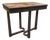 Postmodern Accent Table With Stenciled Leaves For Sale