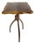 Vintage r.a. Importing Co. Burl Wood Tripod Drinks Table For Sale