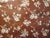 1980s Vintage 1980s Brown Floral Wallpaper For Sale - Image 5 of 11
