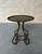 Vintage Spanish Gilt Iron Martini Drinks Table, 1950s For Sale - Image 4 of 17
