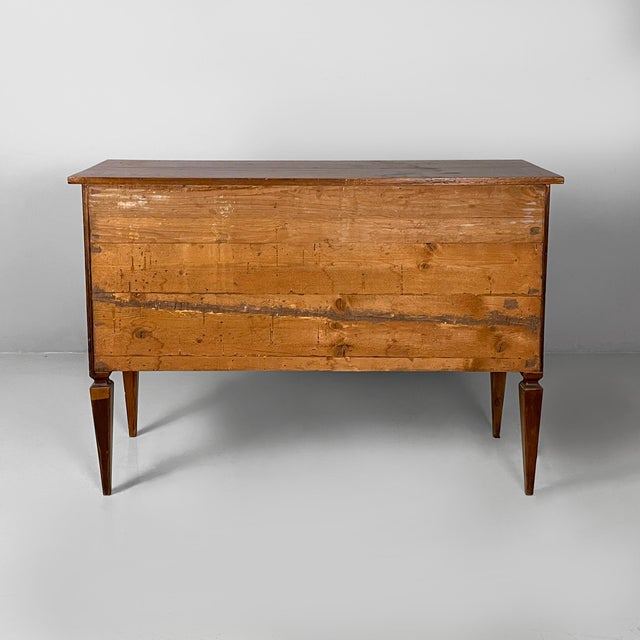 1930s Italian Directoire Style Chest of Drawers in Wood, 1930s For Sale - Image 5 of 18