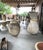 Large Circa 1900 French Antique Teardrop Biot Jar With Yellow Glaze For Sale In Dallas - Image 6 of 15