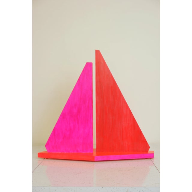 Contemporary Abstract Sailboat Sculpture For Sale - Image 9 of 12