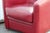 Burgundy Leather Swivel Club Chair, 1980s For Sale - Image 17 of 18