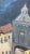 Mid 20th Century Vintage Folk Art European Night Street Scene Oil Paintings, Set of 2 For Sale - Image 5 of 18