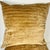 Vintage Boho Chic Contemporary Carmel Velour Striped Decorative Pillows - Set of 2. For Sale - Image 10 of 11