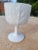 Glass Vintage Milk Glass Goblet For Sale - Image 7 of 8