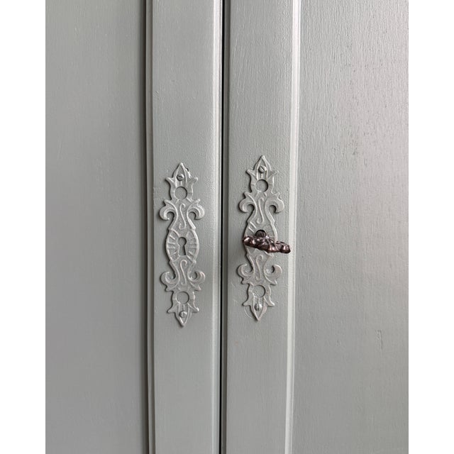 Vintage Wardrobe with Hanging Space, 1950s For Sale - Image 11 of 16