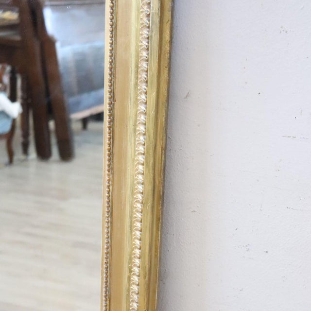 We present this majestic 19th-century italian antique mirror. A majestic mirror of supreme refinement. made with a wooden...