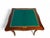Elegant vintage Louis XV-style games table, made in Spain circa 1950s–1970s. Features a parquetry-inlaid top in mahogany...