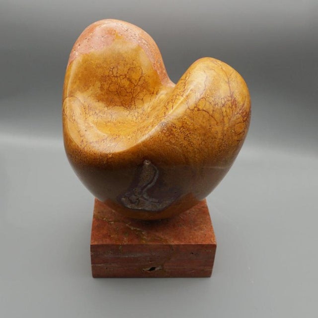 Unknown, Abstract Sculpture, 1970s, Marble For Sale - Image 4 of 5