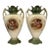 Antique Edwardian Wild & Adams 3-Piece Mantel Garniture Set - 1910s Creator: Wild & Adams (Royal Crown Pottery) Production...