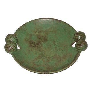 Vintage German Art Deco Ceramic Bowl, 1930s For Sale