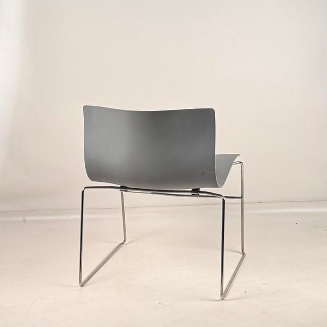 1990s Set of 4 Handkerchief Chairs by Lella & Massimo Vignelli for Knoll, 1990s For Sale - Image 5 of 11