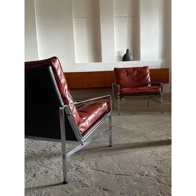 Vintage German 6720 Chairs by Preben Fabricius & Jørgen Kastholm for Kill International, 1960s, Set of 2 For Sale - Image 4 of 18