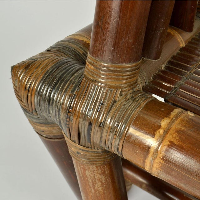 Sculptural Bamboo Chair, 1950s For Sale - Image 12 of 16