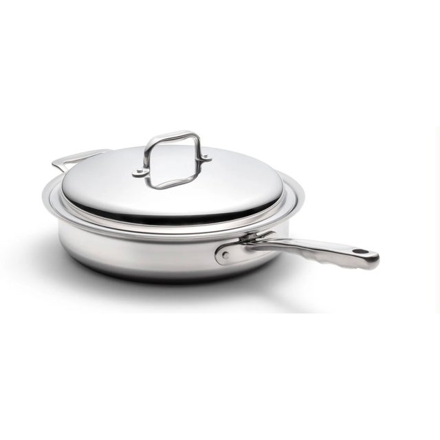 Set of 3 stainless steel cookware/bakeware items by Cookware 360 / Americraft (Made in USA). New. Unused. 3.5 Quart Sauté...