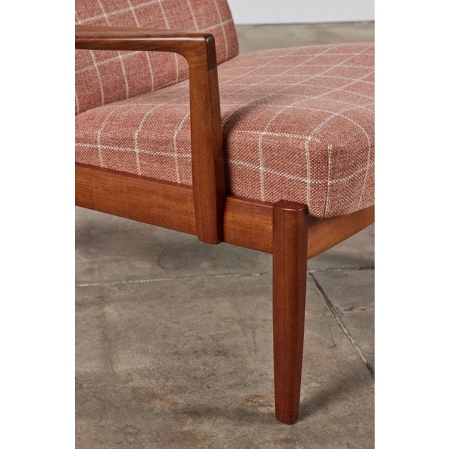Tove & Edvard Kindt-Larsen "Model 125" Lounge Chair for France & Son 1958 For Sale - Image 12 of 14