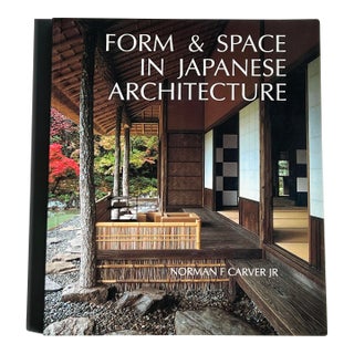 Form & Space in Japanese Architecture Coffee Table Book For Sale