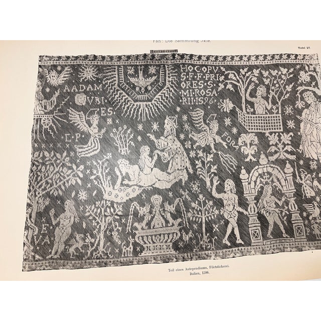 Antique Tapestry Chromolithograph Print For Sale - Image 9 of 9