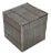 Brutalist Metal Box Hand Welded Box For Sale