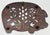 Mid 20th Century Vintage Copper Pig Motif Trivet For Sale - Image 5 of 5